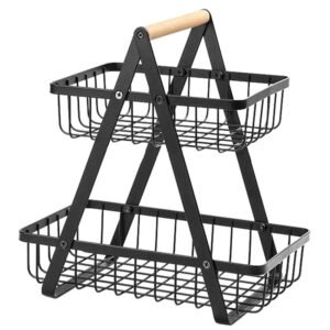 Iron Basket Double-Layer