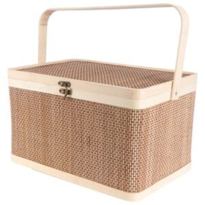 Storage Basket Bamboo Weaving Hand Basket