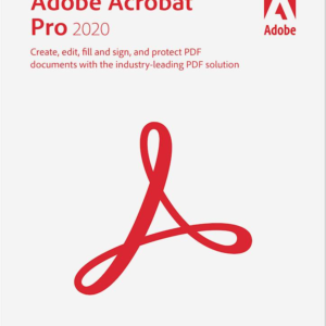 Adobe Acrobat Pro 2020 DC With Lifetime license for windows